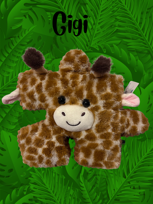 13" Giraffe Pluzzle Plushie - Jungle Collection