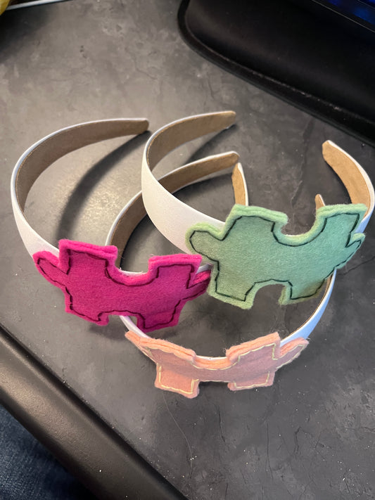 Puzzle piece Headband