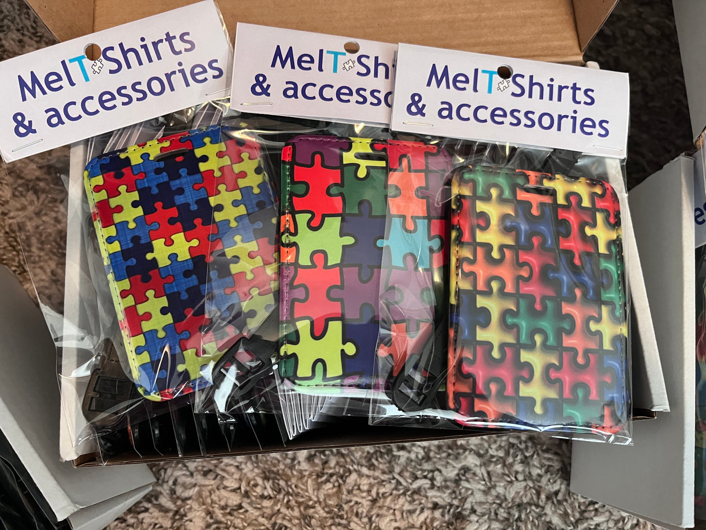 Puzzle Luggage Tags