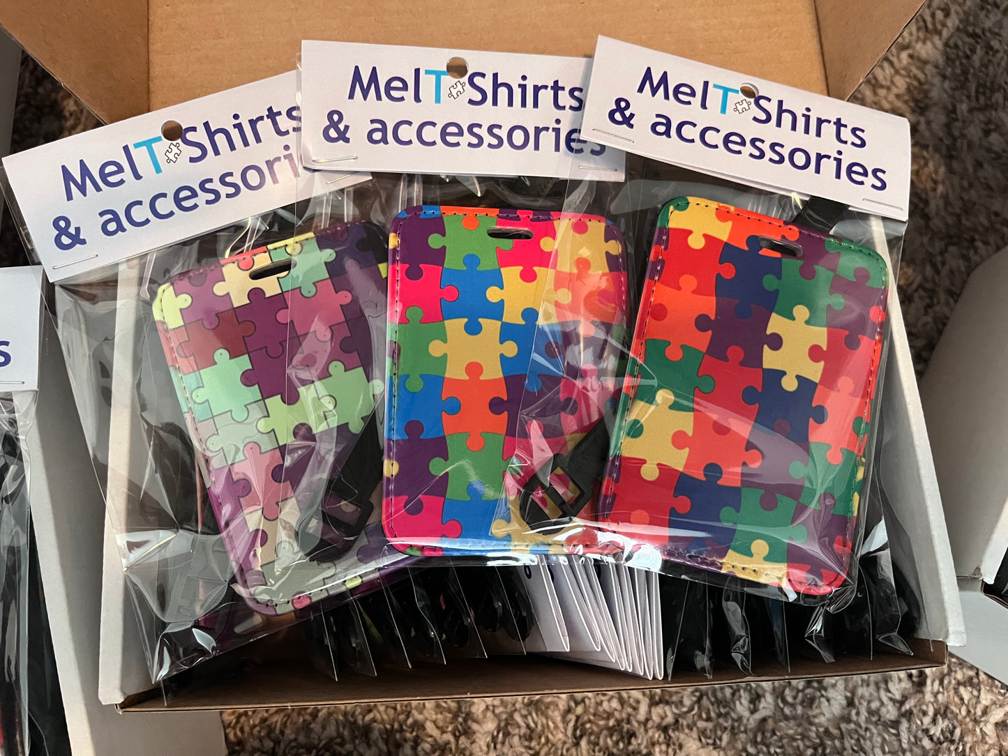 Puzzle Luggage Tags