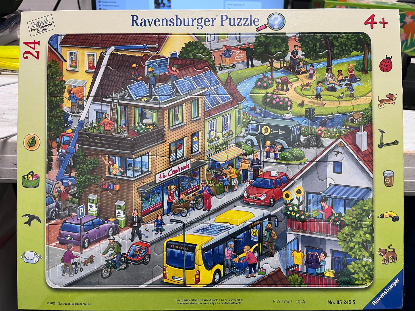 Our Green City Kids Tray puzzle - Ravensburger