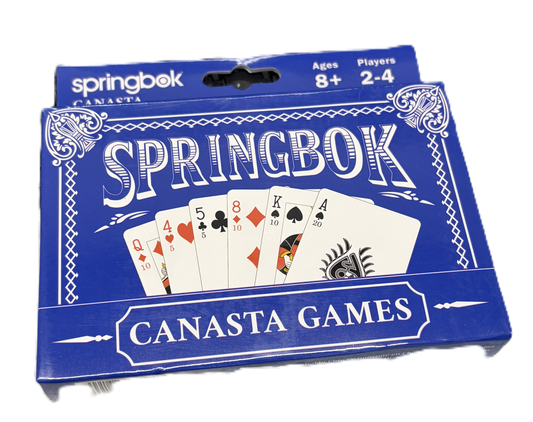 Canasta Playing Cards Game Set - Springbok