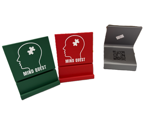 Medium Mind Quest Box Top Holder - 3D Printed - Assorted Colors