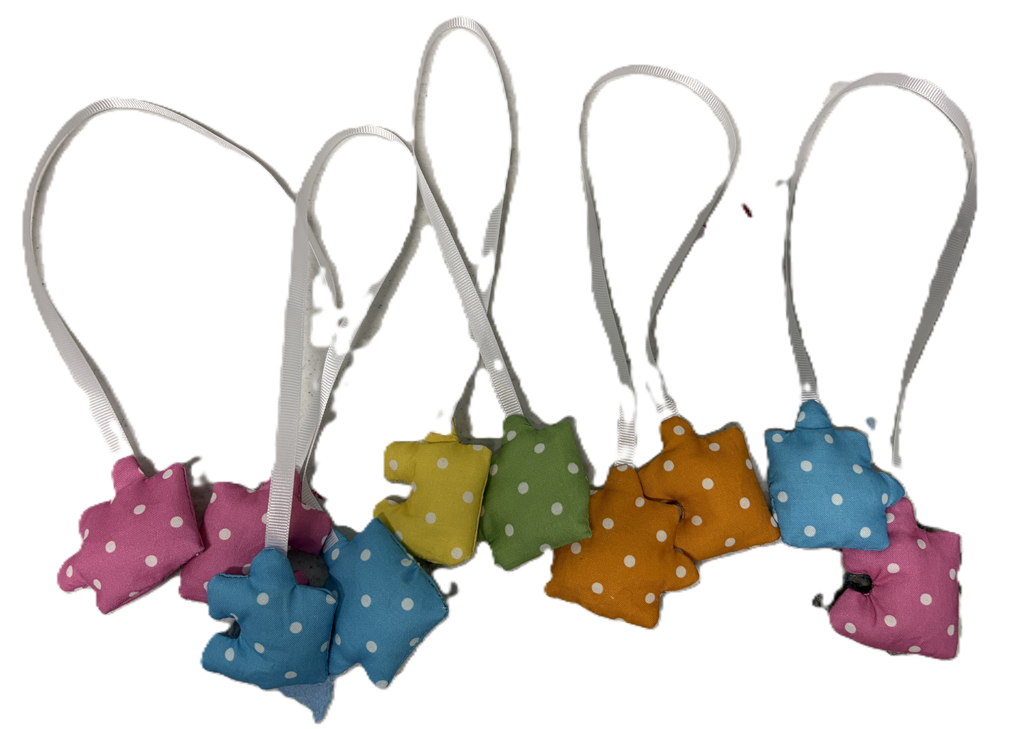 Puzzle Piece Rear View Mirror Hangers