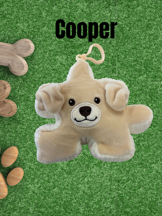 4" Labrador Pluzzle Plushie Keychain - Pups Collection