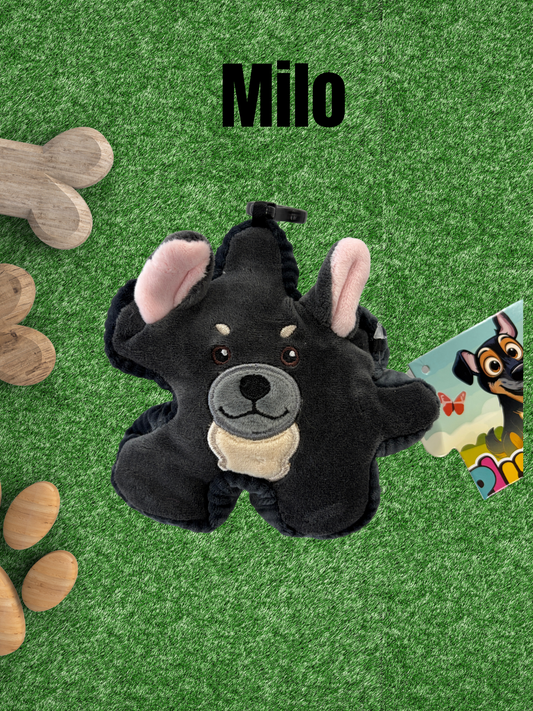 4" Shepherd Pluzzle Plushie Keychain - Pups Collection