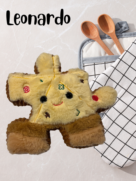 8.5" Pizza Pluzzle Plushie - Foodie Collection