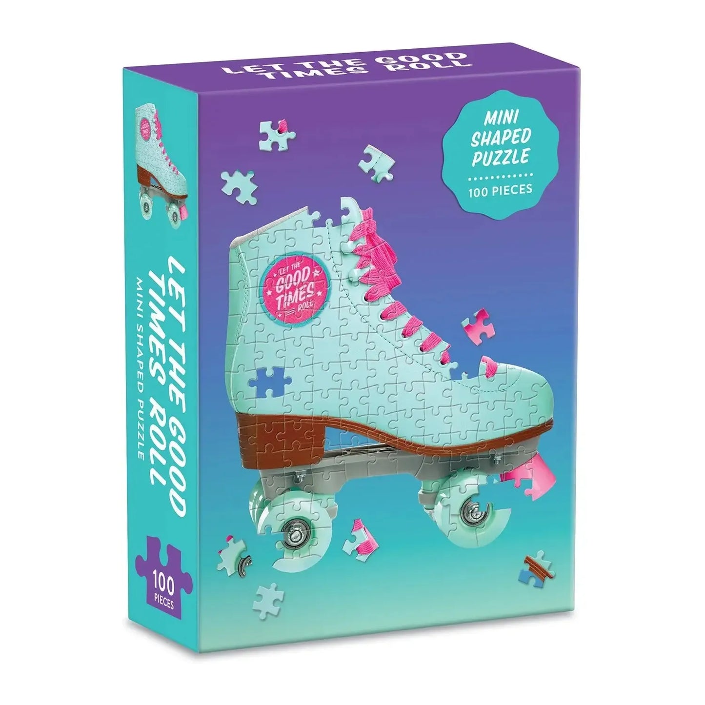 Let the Good Times Roll 100 Piece Mini Shaped Jigsaw Puzzle Galison