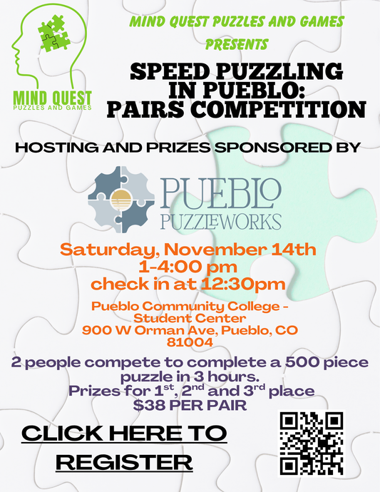 Pairs Speed Puzzling Event - Pueblo Competition - November 14th, 2026