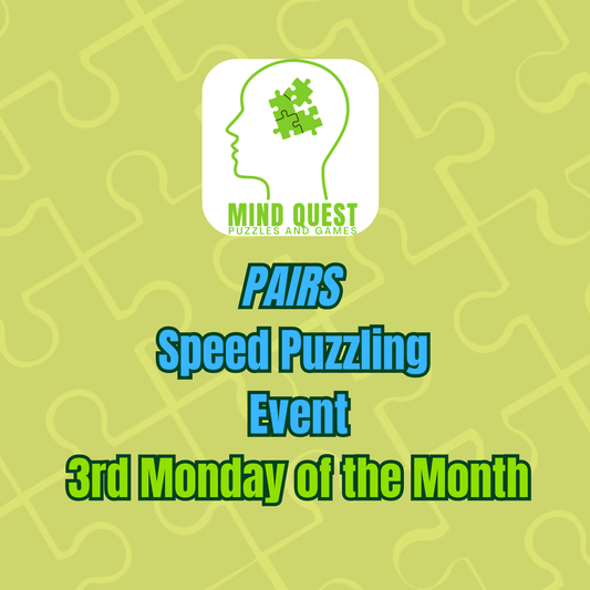Pairs Speed Puzzling Event - Monument Jigsaw Madness - PLEASE SELECT A DATE