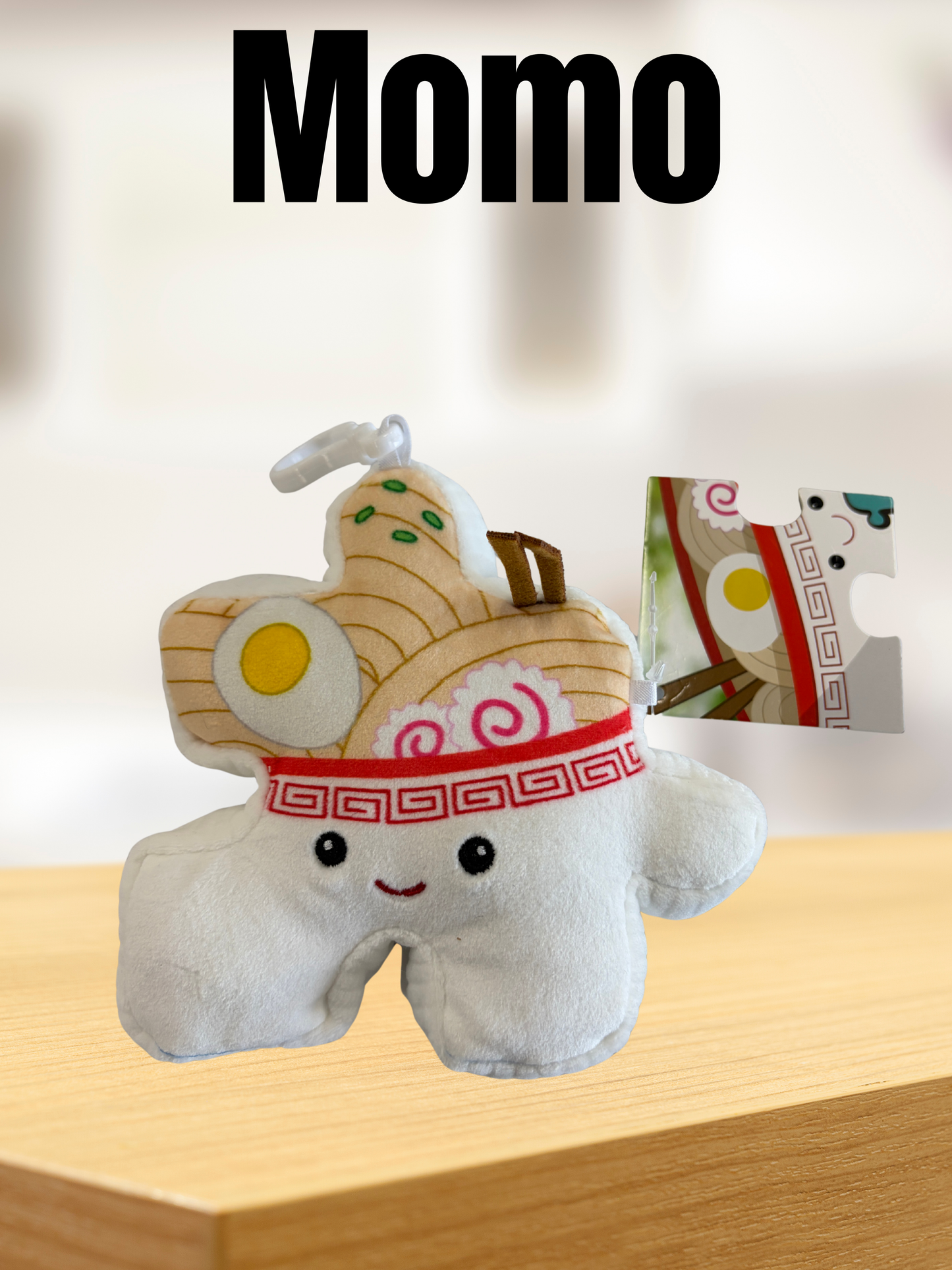 4" Ramen Pluzzle Plushie Keychain - New Foodie Collection