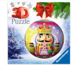 Holiday nutcracker 3D Puzzle ornament - Ravensburger