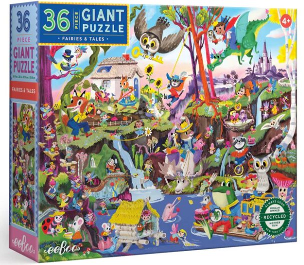 Fairies & Tales Giant puzzle - Eeboo
