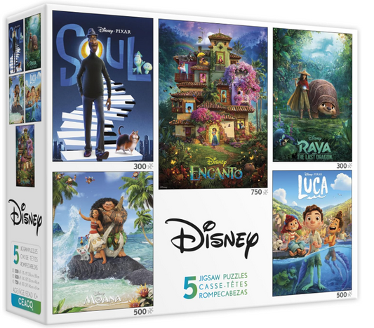 Disney's Movies 5 pack assortment - Ceaco