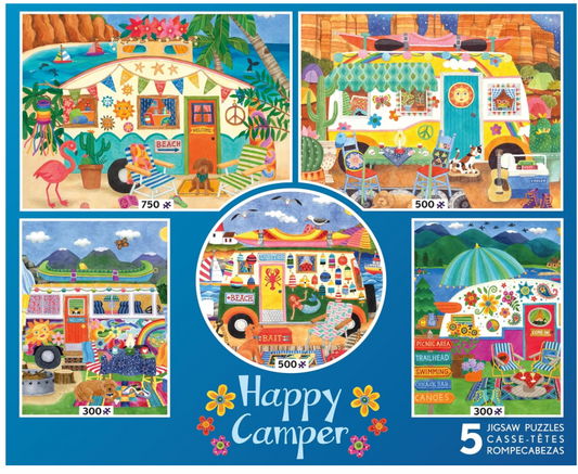 Happy Camper 5 pack assortment - Ceaco