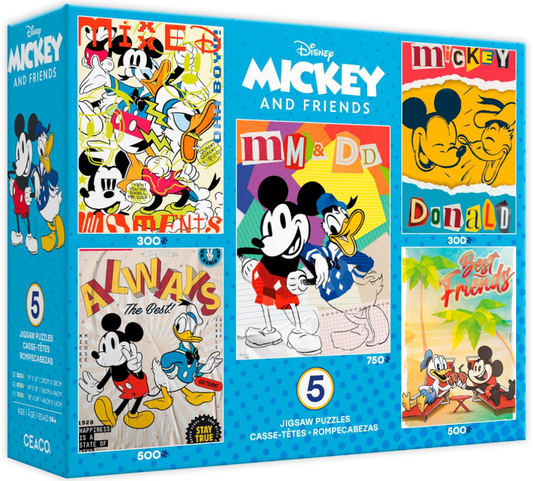 Disney's Mickey and Friends 5 pack assortment - Ceaco