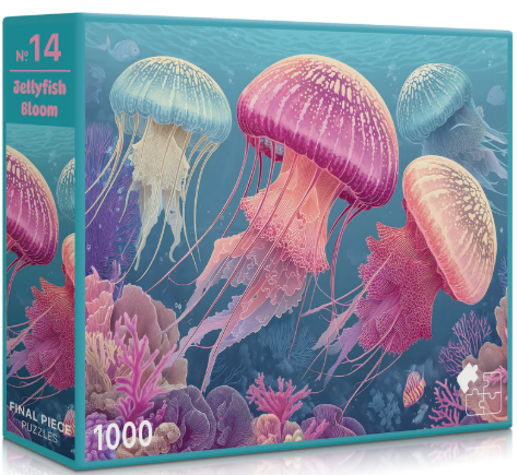 Jellyfish Bloom - Final Piece Puzzles