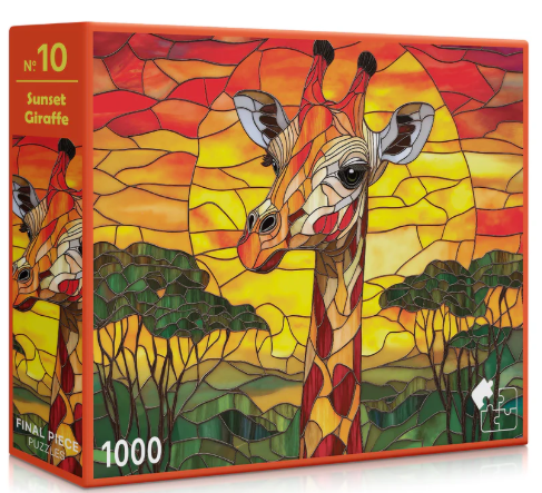Sunset Giraffe - Final Piece Puzzles
