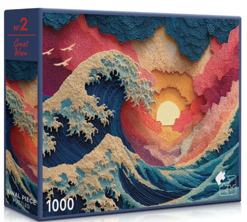 Great Wave - Final Piece Puzzles