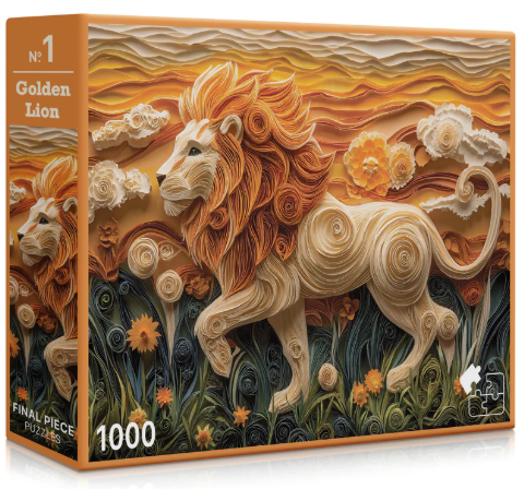 Golden Lion - Final Piece Puzzles