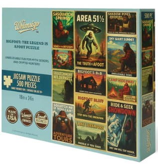 Bigfoot: The Legend is Afoot Puzzle - Whimsigo