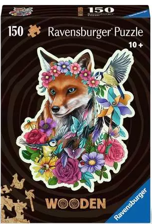 Colorful Fox - Wooden Puzzle - Ravensburger