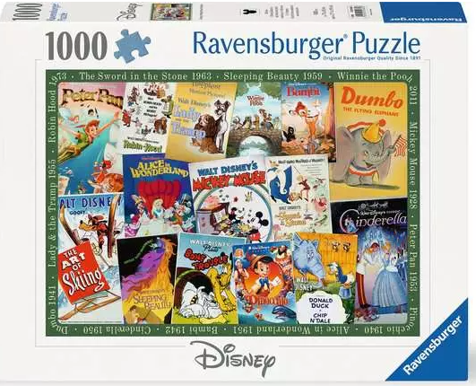 Disney Vintage Movie Posters - Ravensburger