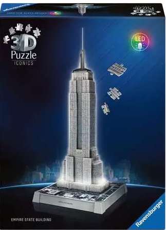 Iconics: Empire State Building - with light - 3D - Ravensburger