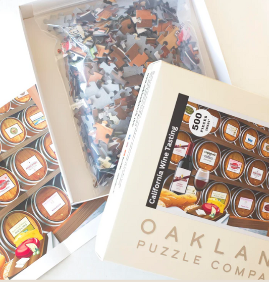 California Wine Tasting - Oakland Puzzle Co.