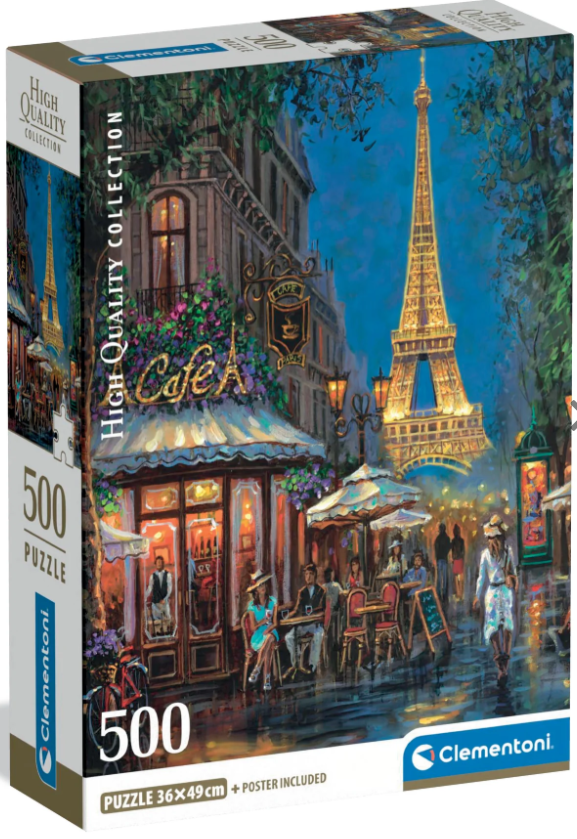 Night at the Eiffel Cafe - Clementoni