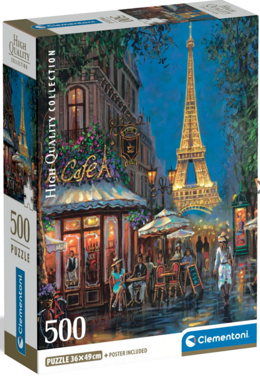 Night at the Eiffel Cafe - Clementoni