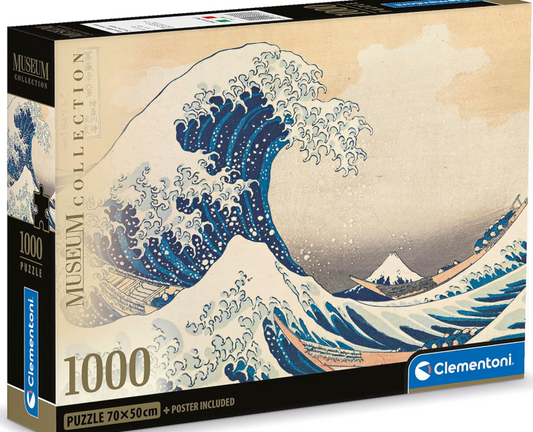 Katsushika Hokusai: The Great Wave - Clementoni
