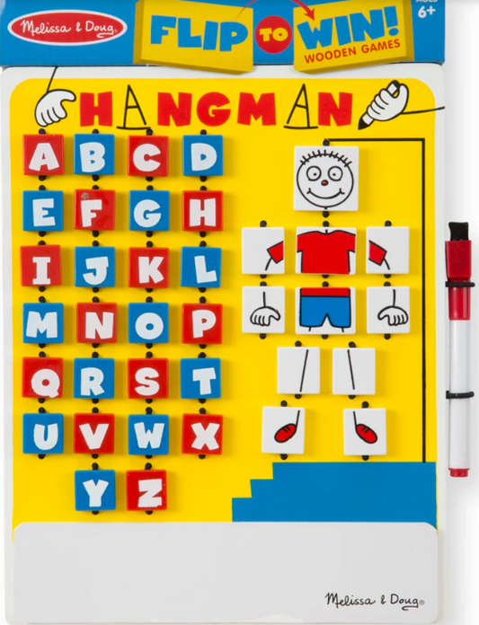 Flip to Win Hangman - Melissa & Doug