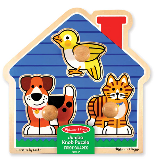 Pets Jumbo Knob Puzzle - Melissa & Doug