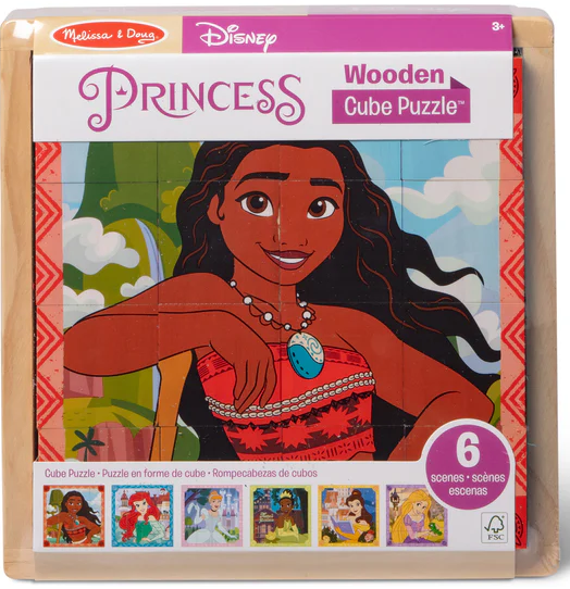Disney Princess Cube Puzzle - Melissa & Doug