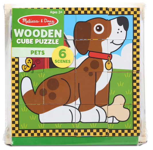 Pets Cube Puzzle - Melissa & Doug