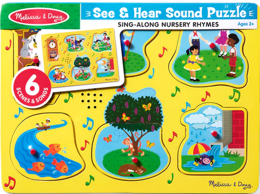 Nursery Rhymes 1 Sound Puzzle - Melissa & Doug
