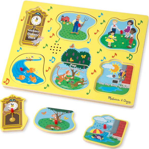 Nursery Rhymes 1 Sound Puzzle - Melissa & Doug
