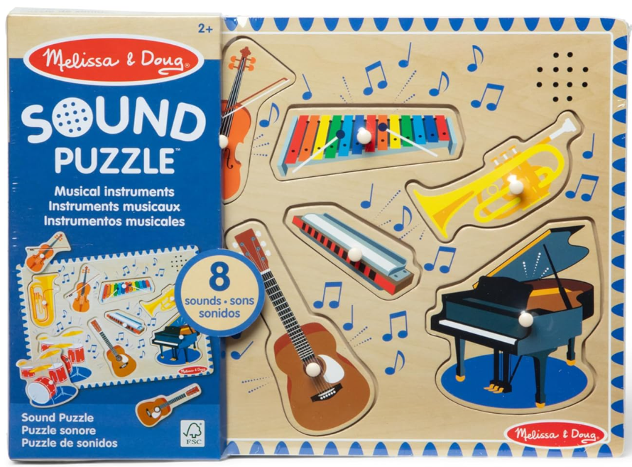 Musical Instuments Sound Puzzle - Melissa & Doug