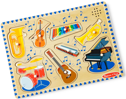 Musical Instuments Sound Puzzle - Melissa & Doug