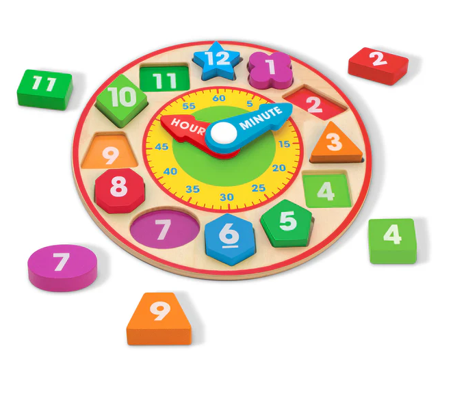 Shape Sorting Clock - Melissa & Doug