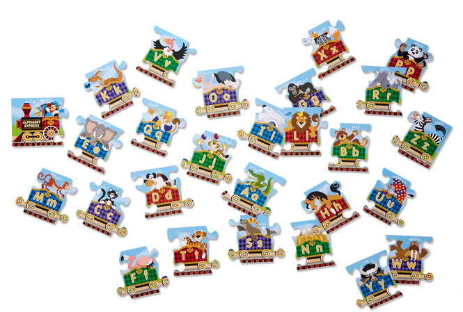 Alphabet Express Floor Puzzle 27 Pieces - Melissa & Doug