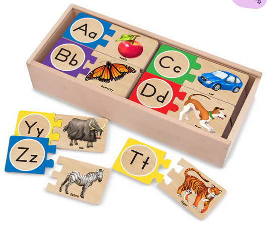 Self-Correcting Letter Puzzles - Melissa & Doug