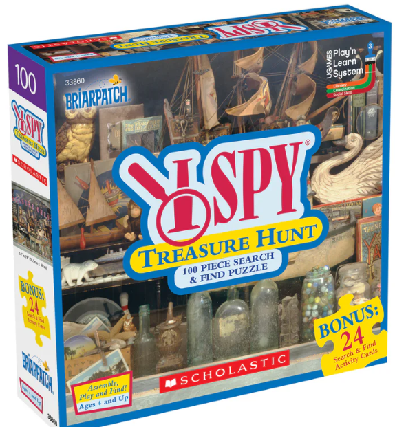 I Spy Treasure Hunt Search & Find Puzzle - 100 pcs - Are You Game?