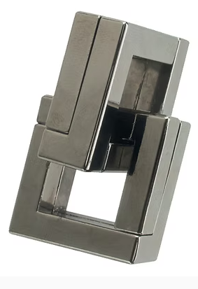 Hanayama Cast Metal Puzzles - Quartet - University Games