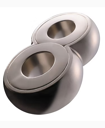 Hanayama Cast Metal Puzzles - Infinity - BePuzzled