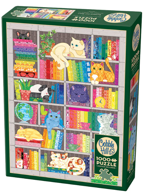 Rainbow Cat Quilt - Cobble Hill Puzzle