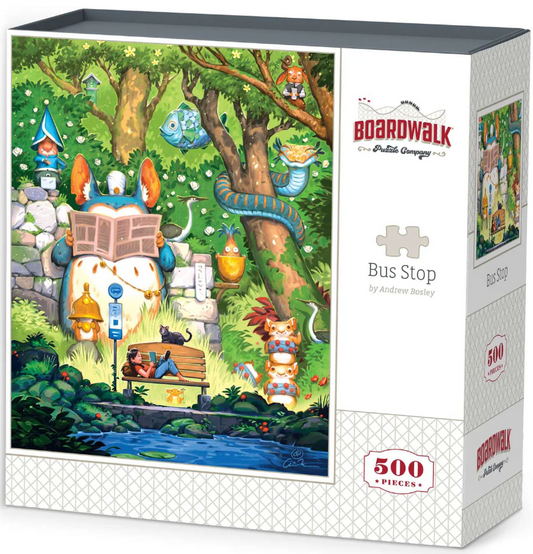 Bus Stop - Boardwalk - 500  pieces