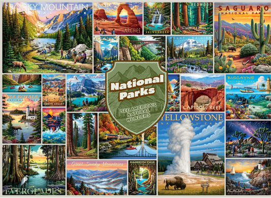 National Parks - Boardwalk - 500  pieces