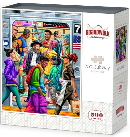 NYC Subway - Boardwalk - 500  pieces